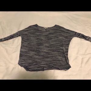 Long sleeve sheer shirt